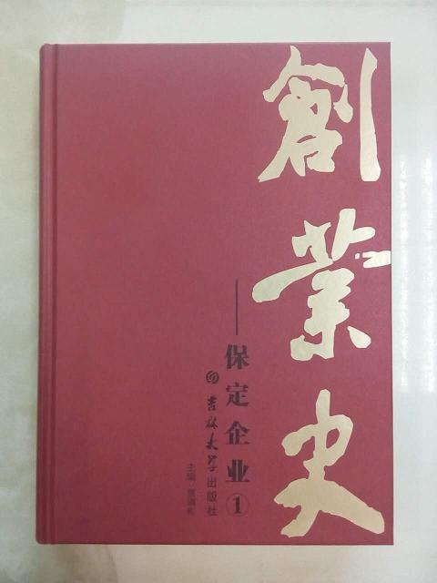 藥都制藥集團(tuán)董事長(zhǎng)李曉恩傳記收錄《創(chuàng)業(yè)史-保定企業(yè)》